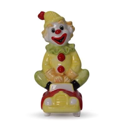 Vintage Japanese Jester Clown Firefighter Figurine