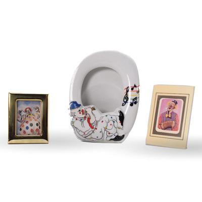 Lot Of 3 Clown Themed Frames ft. Sabre