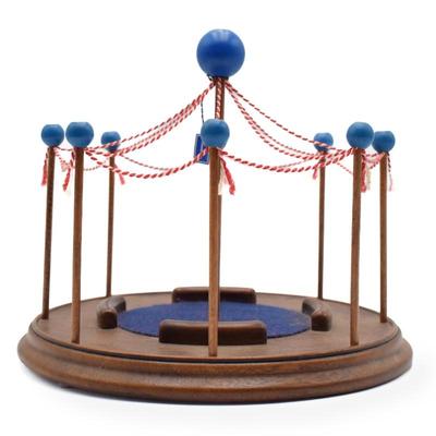 Vintage Hudson Wooden Round Circus Tent Miniature
