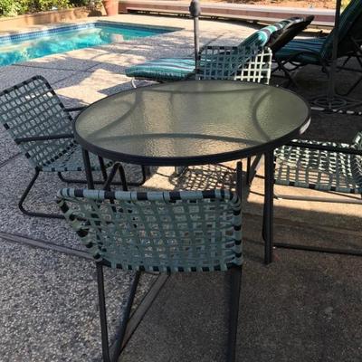 Brown Jordan patio set