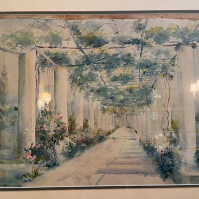 WATERCOLOR SIGNED