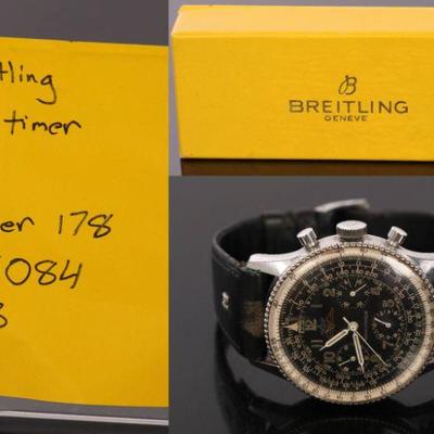 1953 Breitling Navitimer watch with box