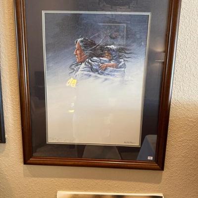 Enoch Kelly Haney. Signed and numbered. 