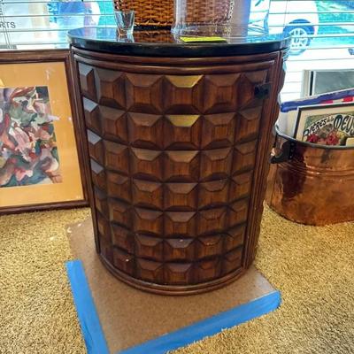 MCM end table bar