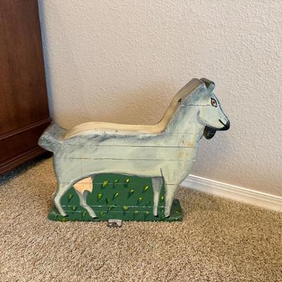 Antique goat from carousel