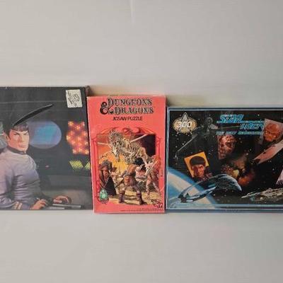 #8124 • (3) Jigsaw Puzzles
