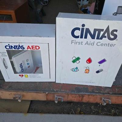 #5664 • Cintas First Aid Center and Defibrillator Wall Boxes
