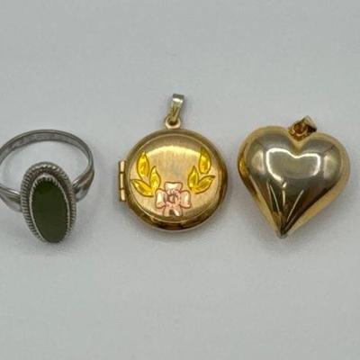 #1000 • (1) Ring & (2) Pendants
