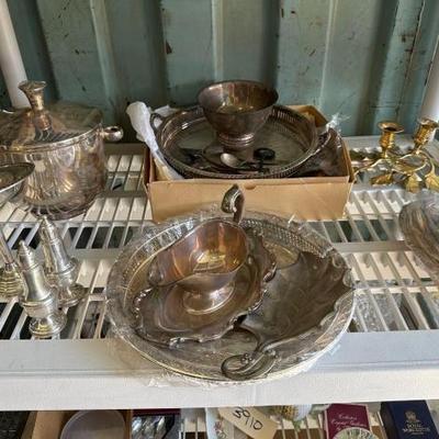 #3908 • Sterling Silver Plated/Weighted Dinnerware
