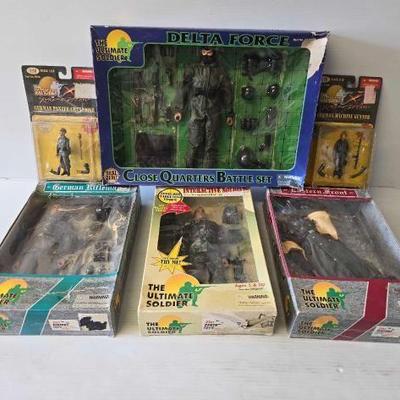 #8168 • (6) The Ultimate Soldier Action Figures
