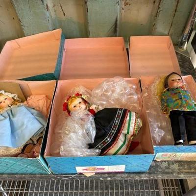 #3900 • (3) Madam Alexander Dolls
