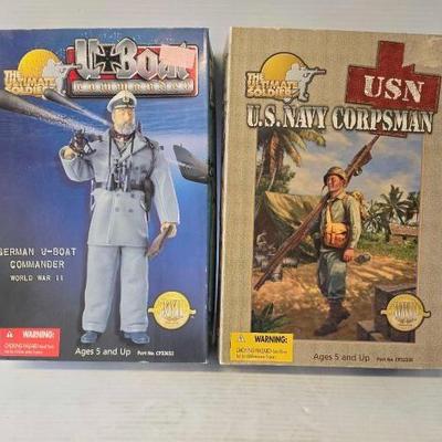 #8216 • (3) The Ultimate Soldier Action Figures

