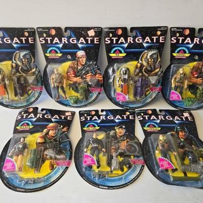#8176 • (7) Hasbro Stargate Action Figures
