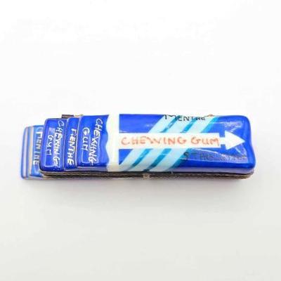 #1906 • Chewing Gum Limoges Trinket Box
