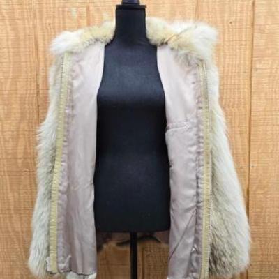 #500 • Antonovich Fur Coat with Hood
