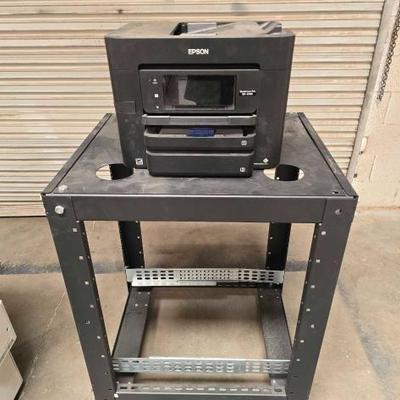 #2112 • Epson WorkForce Pro WF-4740 with Portable Cart
