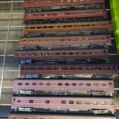 #4110 • (10) Pennsylvania Waage Madison HO Scale Model Trains
