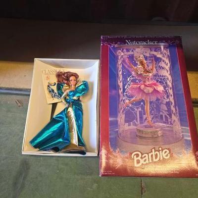 #6054 • (2) Barbie Dolls
