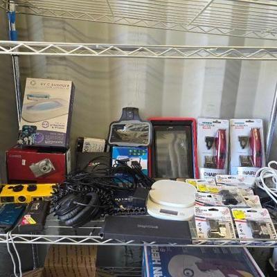 #4012 • Casio Emilim Camera, UV-C Phone Cleaning Kit, (2) Conair Men Trimmers and more
