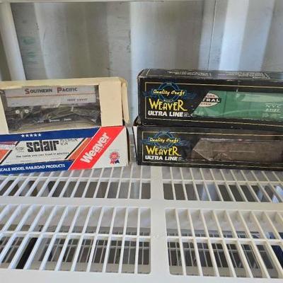 #4102 • (4) Weaver Ultra Line O Scale Model Trains
