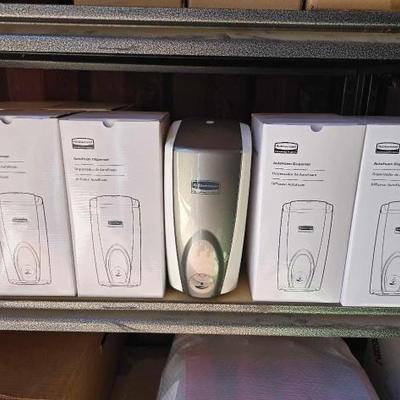 #6016 • NEW!!! (5) Rubbermaid AutoFoam Dispensers
