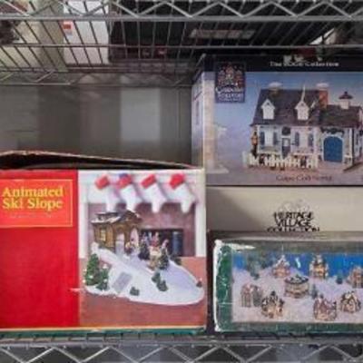 #4058 • Holiday Village Decorations
