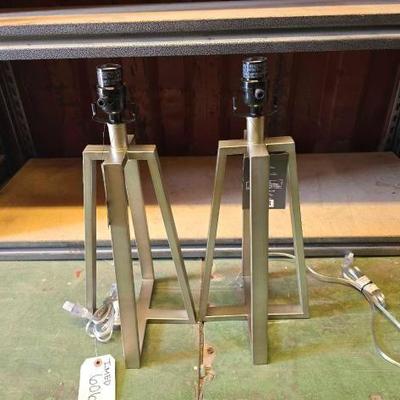 #6068 • (2) Threshold Lamp Bases
