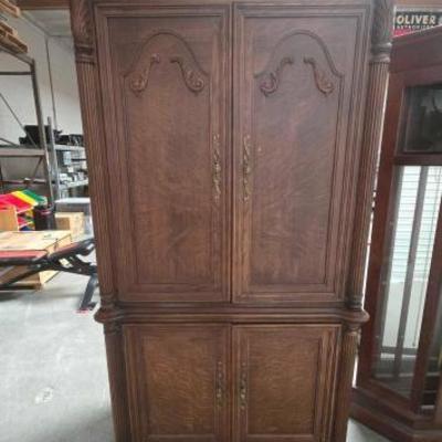 #2950 • Hooker Furniture Wooden Armoire
