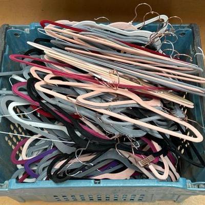 #1860 • Over (50) Velvet Hangers
