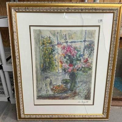 #2858 • Marc Chagall Still Life Painting
