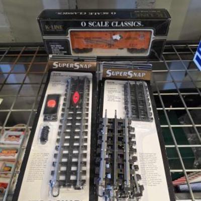 #4100 • O Scale Model Train and Super Snap Tacks
