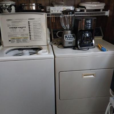 Washer and dryer