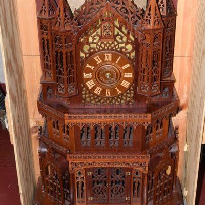 Gothic Cathedral Centerpieces Clock