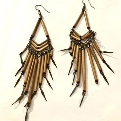 1960's "Far Out" Pierced Earrings
