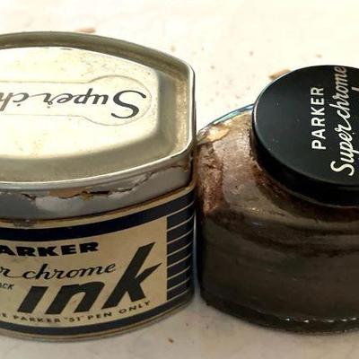 Vintage PARKER Ink Bottle with Box
