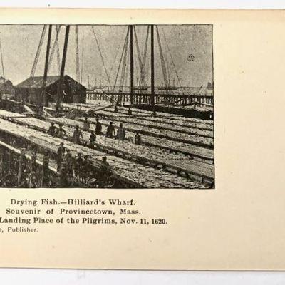 Very Old Provincetown, Mass Post Card
