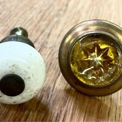 TWO (2) Antique Knobs
