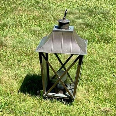 Copper Light Fixture
