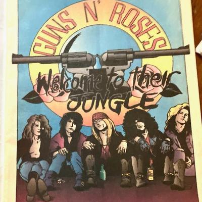 1990 Comic Book "GUNS & ROSES"
