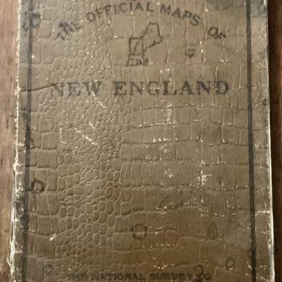 Book of OLD MAPS OF NEW ENGLAND
