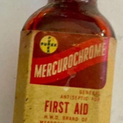 Ole 'Mercurochrome" Medicine Bottle
