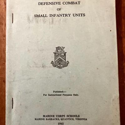 1942 "Defensive Combat of Small Infantry Units"

