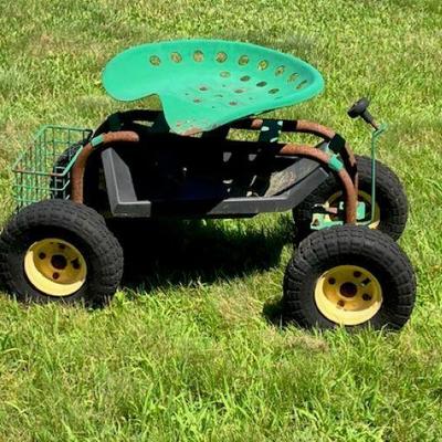 Very Helpful Movable Garden Chair/Tote
