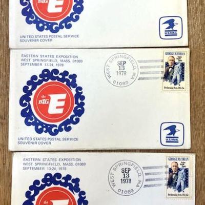 THREE (3) 1st Day covers, 1878, with Sealed Contents
