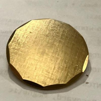 Signed "MONET" Gold Tone Pin
