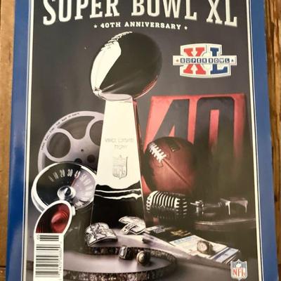 260 Page Book, "SUPER BOWL XL"

