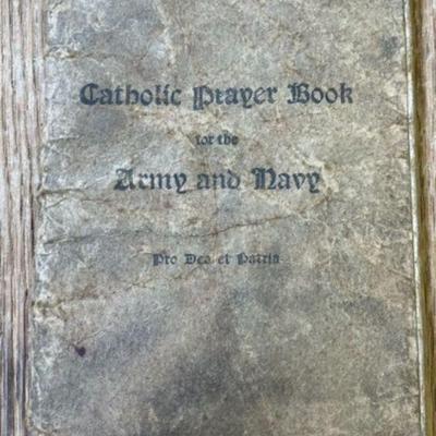 WWI Catholic Prayer Book for Army & Navy
