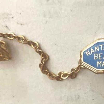 Souvenir Pin, Nantasket Beach, Massachusetts
