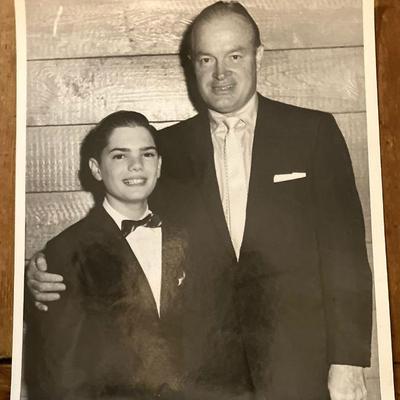 8" x 10" Glossy Photo of BOB HOPE with Boy
