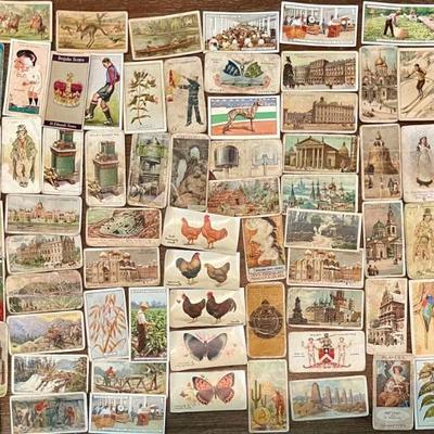 Large Collection Of Antique & Vintage Cigarette Cards - Wills - John Player & Sons - John Sinclair & More 